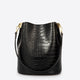 CAPRICE leather shoulder bag - Black