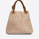 ARIA suede tote bag - Taupe