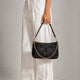 CLIO leather crossbody bag - Black