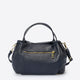MAYA leather top handle bag - Blue