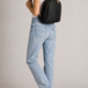 PAOLA leather backpack - Black