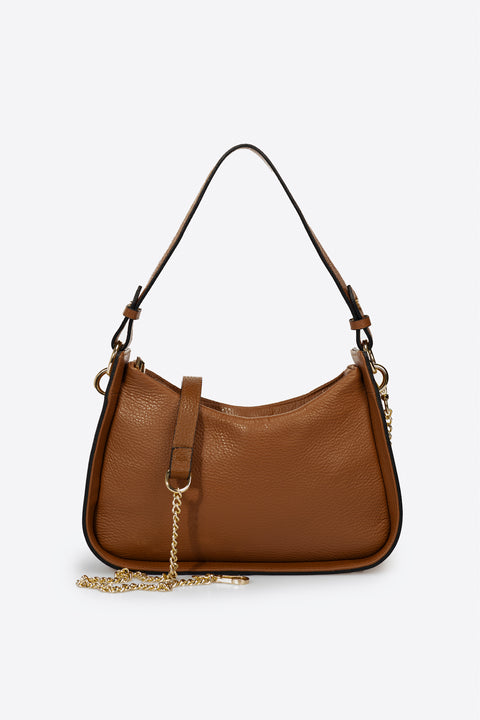 ECHO leather top handle bag - Cuoio