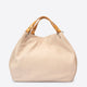 AZALEA leather top handle bag - Cipria+Cuoio