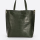 BRENDA leather shoulder bag - Green