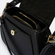 EDNA leather shoulder bag - Nero
