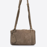 NOOR Leder-Bowlingtasche - Taupe