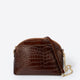 ZENA leather crossbody bag - Brown