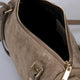 NOOR leather bowling bag - Taupe