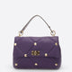 KYLIE leather top handle bag - Purple