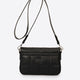 EMILIA leather crossbody bag - Nero