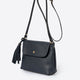 ASTER leather crossbody bag - Blu