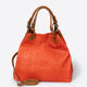 ARIA suede tote bag - Red