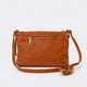 CASIA leather crossbody bag - Cuoio