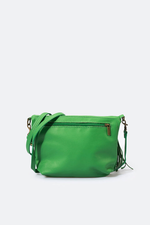 AGATHA leather crossbody bag - Mela