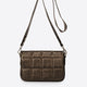 EMILIA leather crossbody bag - Bronzo