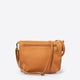 AGATHA leather crossbody bag - Cuoio